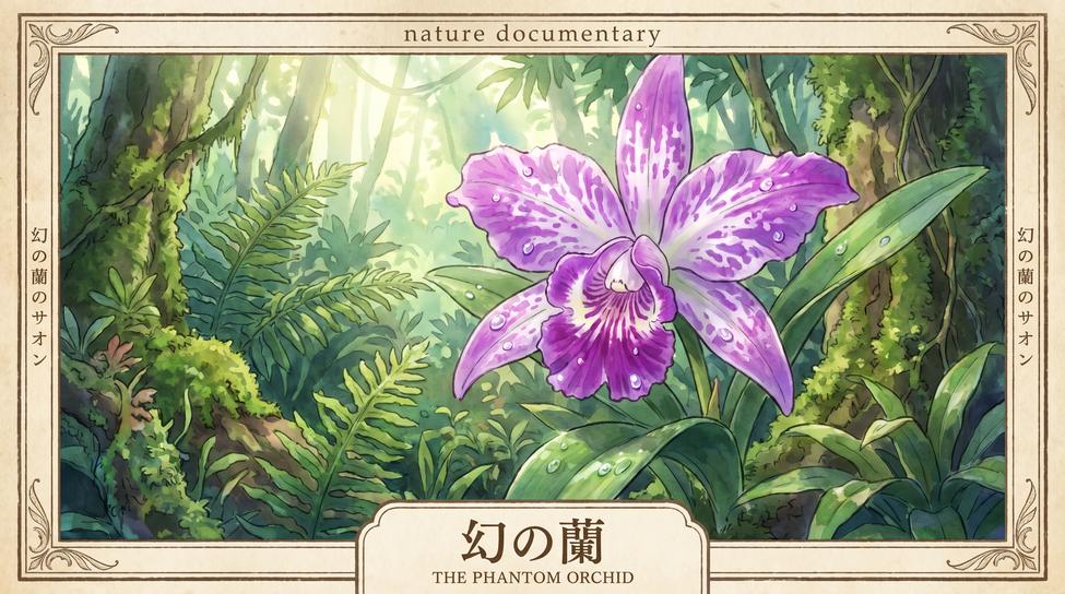 高清无码稀有兰花植物视频教程